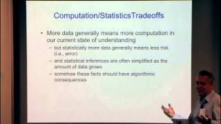 Big Data: The Computation/Statistics Interface