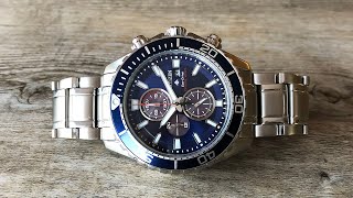 Citizen Promaster Eco-Drive Chronograph Diver’s 200m Watch Review (CA0710-82L) - Perth WAtch #363
