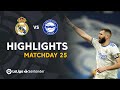 Highlights Real Madrid vs Deportivo Alavés (3-0)
