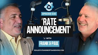 Big Rate Announcement