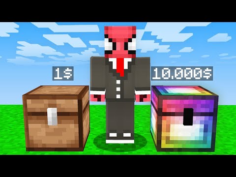ZENGİN SANDIK VS FAKİR SANDIK - Minecraft