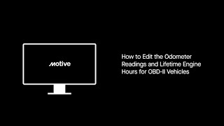 How to Edit Odometer Readings for OBD-II Vehicles in Motive Fleet Dashboard
