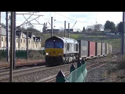 Direct Rail Services Class 66's, in action !! 10th March 2023