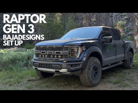 Baja Designs 2021+ Ford Raptor Behind Grille Kit