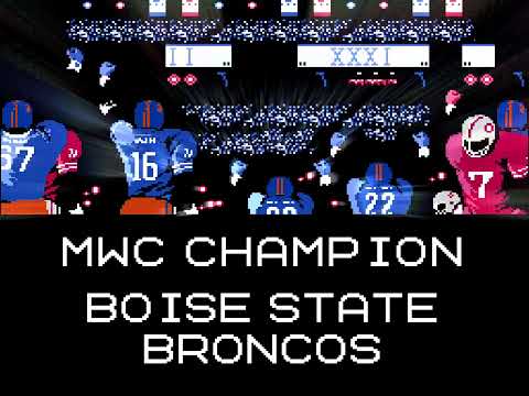 Boise State Broncos 2024 Mountain West Champions