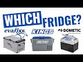 12V Fridge Comparsion || KINGS vs DOMETIC vs EVAKOOL || Which fridge should you buy?
