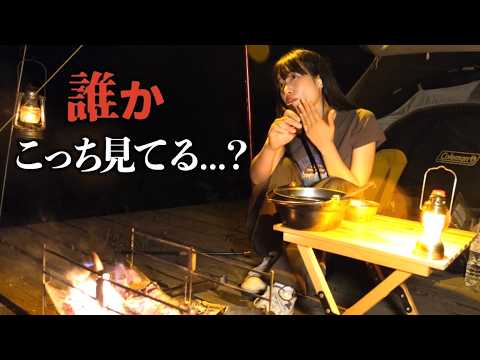【長野県】標高1,000mの山奥、車も逃げ場もない状況で一人ぼっち...。【ソロキャンプ】