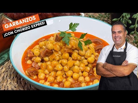 Garbanzos con chorizo
