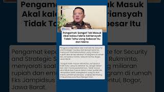 Download lagu Pengamat Pertanyakan Klaim Febrie Adriansyah Eks Jampidsus Tidak Tahu soal Uang dan Emas 74 Kg mp3 Download lagu Pengamat Pertanyakan Klaim Febrie Adriansyah Eks Jampidsus Tidak Tahu soal Uang dan Emas 74 Kg mp3
