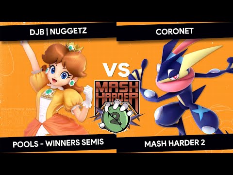 MASH HARDER 2 - djb | Nuggetz (Daisy) vs Coronet (Greninja) - Pools Winners Semis