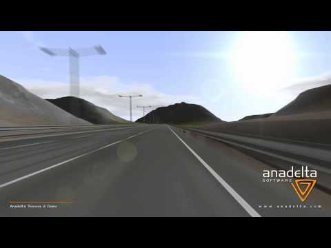 Video produced by Anadelta Tessera - Two branch cross section, barriers, lighting 1