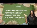 Organize Smarter Modern SharePoint Custom Document Library Web Part SharePoint Designs