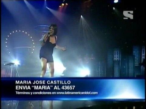 MARIA JOSE CASTILLO 8VO CONCIERTO(2)-LATIN AMERICAN IDOL