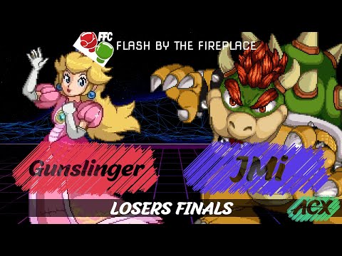 UL Gunslinger (Peach) vs PRD JMi (Koopa) - Losers Finals - Flash by the Fireplace