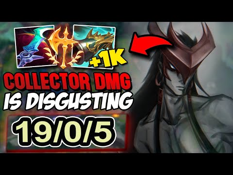 YONE BUT I BUILD COLLECTOR + ECLIPSE AND GET ALL OF THE KILLS - League of Legends