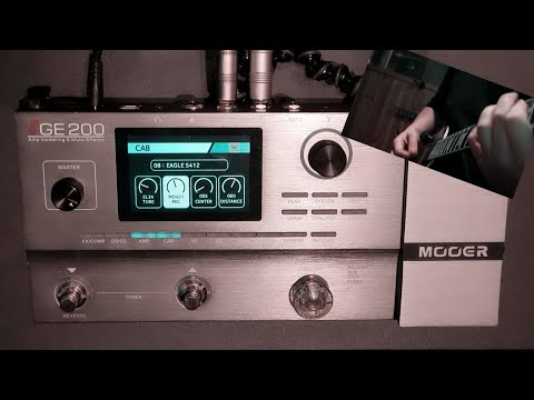 MOOER GE200 - MINUTE MADE METAL PRESET