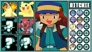 Ritchie Johto Journey Pokemon Team