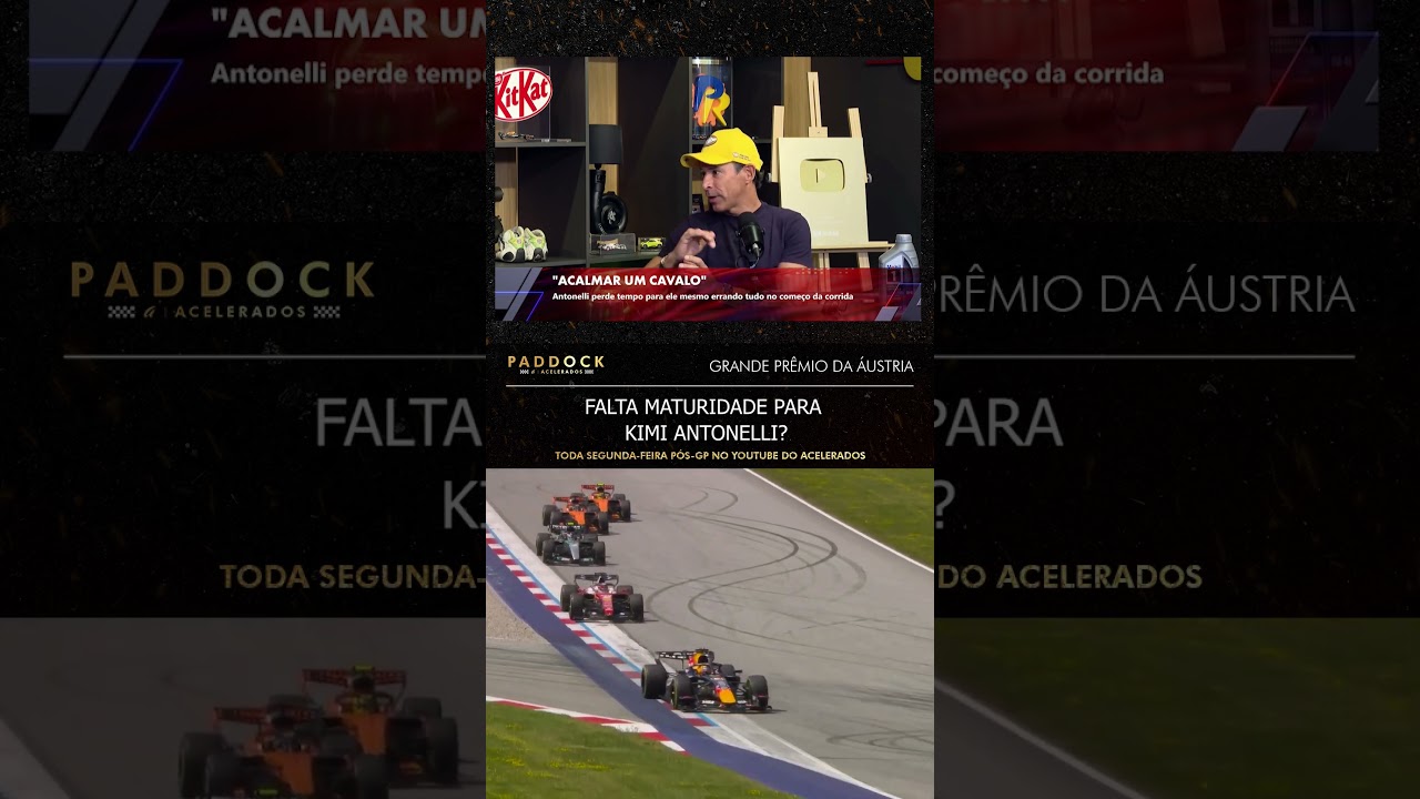 FALTA MATURIDADE PARA KIMI ANTONELLI? 👀🏎️🤔