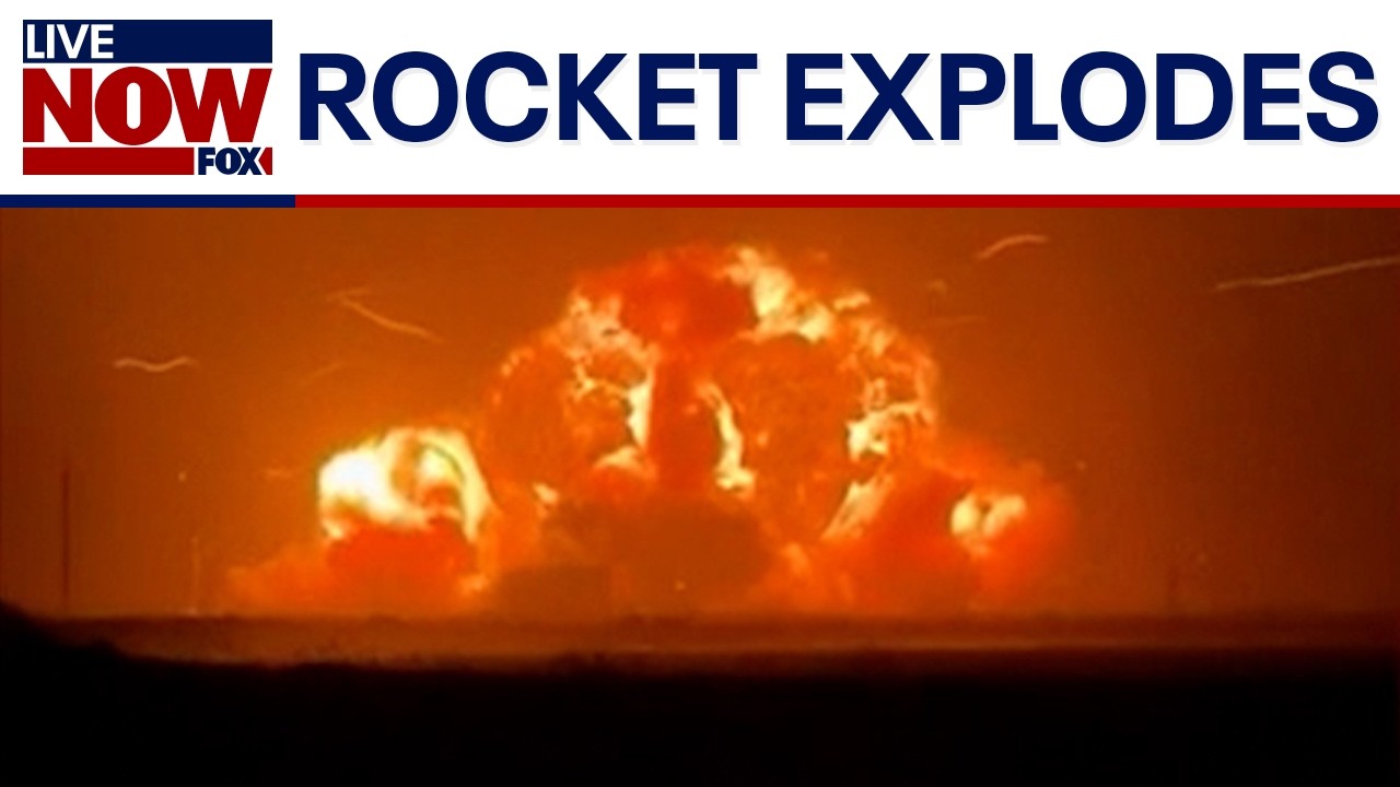 NEW: Blue Origin rocket explodes on launch pad in Florida