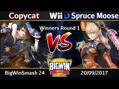 BigWinSmash 24 - Winners Round 1 - Copycat (Bayonetta) v Spruce Moose (Corrin)