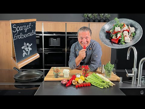 Spargel-Erdbeersalat | Das schnelle Gericht