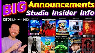 BIG 4K UltraHD Blu Ray Movie Announcements, Reveals & Studio Insider Info! Collector’s Film Chat #27