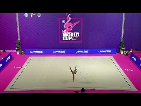 TASHKENBAEVA Sabina Ribbon Qualifications World Cup Pesaro 2021