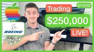 How To PROFIT With Short Puts In BEAR MARKETS 🐻 | LIVE OPTIONS TRADING (5/12/22)