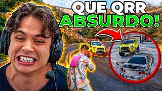 PAULINHO FOI ROUBAR o BAÚ e TEVE QUE PEDIR QRR do BOPE 😱 GTA RP (Modder Clips)