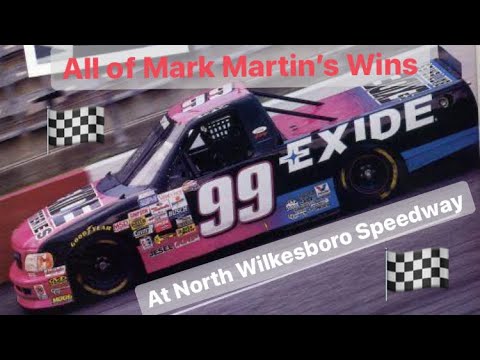 All of Mark Martin’s Wins at North Wilkesboro Speedway