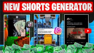 New AI Shorts Generator For Tiktok Creativity Program & Youtube Shorts