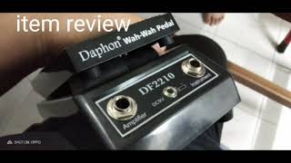 Video thumbnail for test | Daphon DF2210 Wah Wah Pedal by Vagabond Studio Rumah