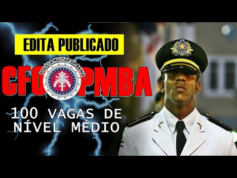 CFO PMBA | TOME MUITO CUIDADO COM ESTE EDITAL...