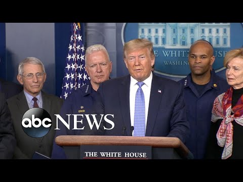 President Trump speaks at COVID-19 briefing