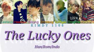 SUPER JUNIOR  슈퍼주니어 &#39;The Lucky Ones&#39; Color Coded Lyric [Han/Rom/Indo]