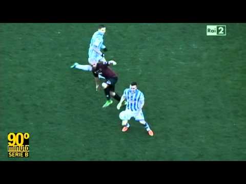 Sintesi Salernitana Pescara 2-2 Donnarumma Coda Lapadula Verde