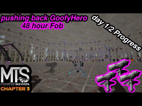 DEFENDING AGAINST THE MOST KNOWN TRIBE FOR 48 HOURS ARK DAY 1 MTS - ARK: Survival Evolved