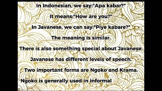 Download lagu Belajar Bahasa Jawa dari Nol: Bahasa Jawa Dasar untuk Pemula - Hari 1 | Javanese Daily mp3