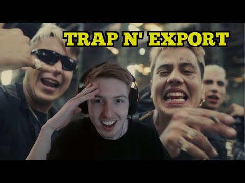 UK Reaction to DUKI, Ysy A, Neo Pistea - TRAP N' EXPORT (Video Oficial)