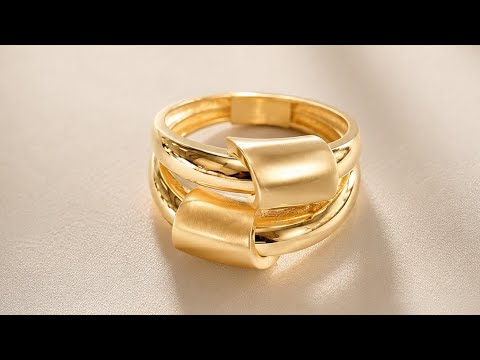 Кольцо Zere ZR110720 жёлтое золото 2.87гр 16.5р - ForteMarket