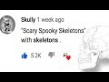 Spooky Scary Skeletons with skeletons 💀