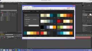 After Effects CS6 Tutorial - 61 - Choosing Color Schemes