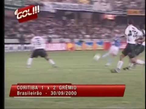 Coritiba 1x2 Grêmio - Brasileiro 2000