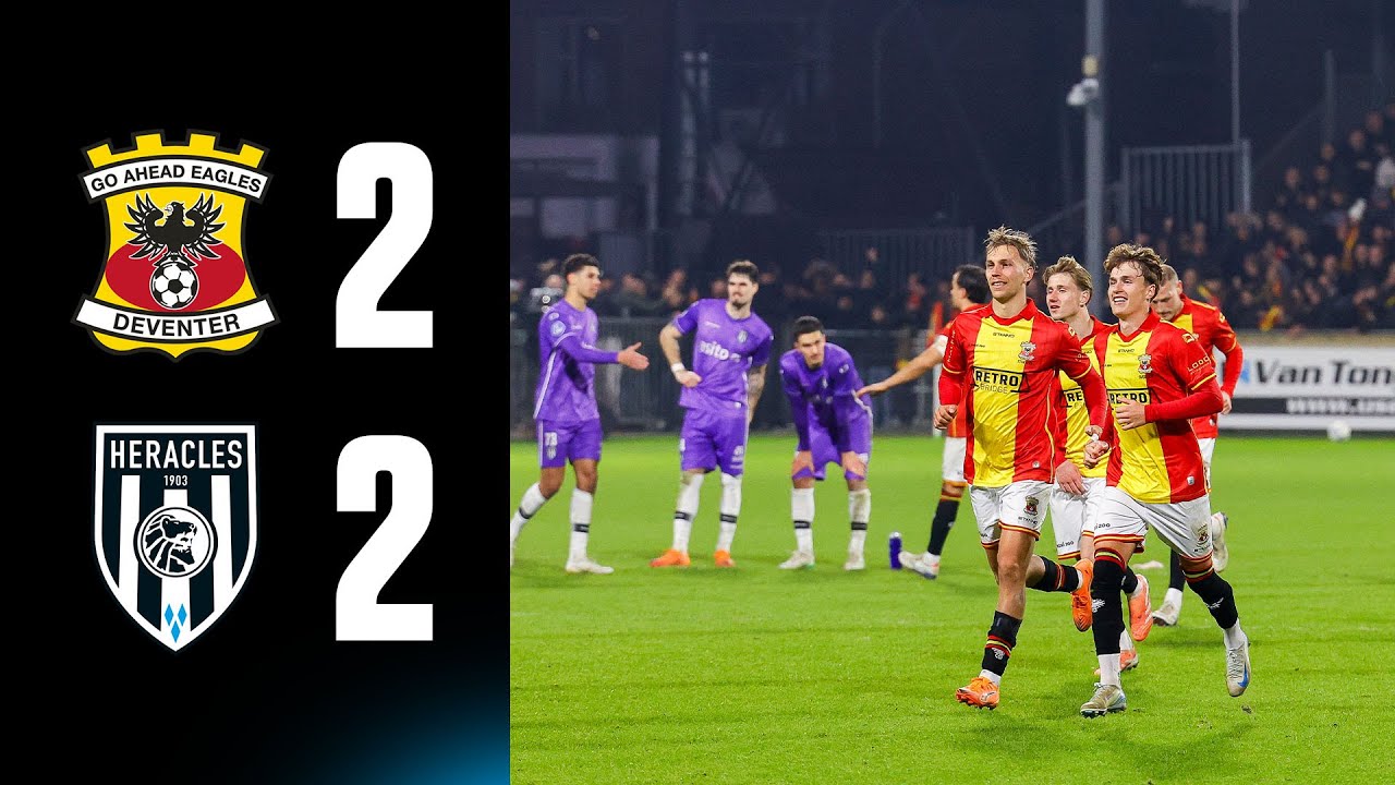 Go Ahead Eagles vs Heracles Almelo Highlights