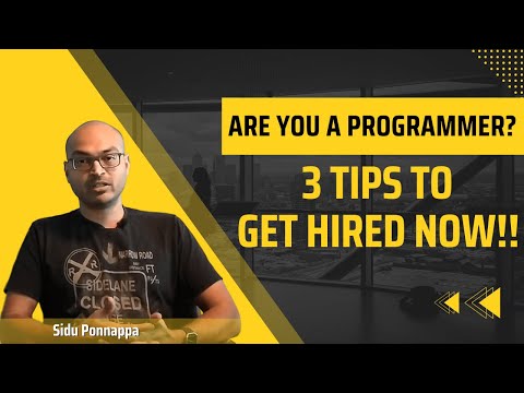 How to Get Hired as a Programmer?