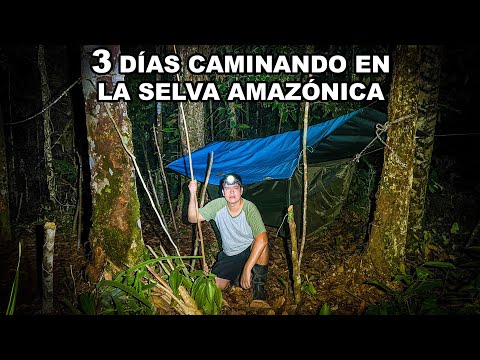 3 días SOBREVIVIENDO en LA SELVA AMAZÓNICA, Selva COLOMBIANA | Jordy Aventurero