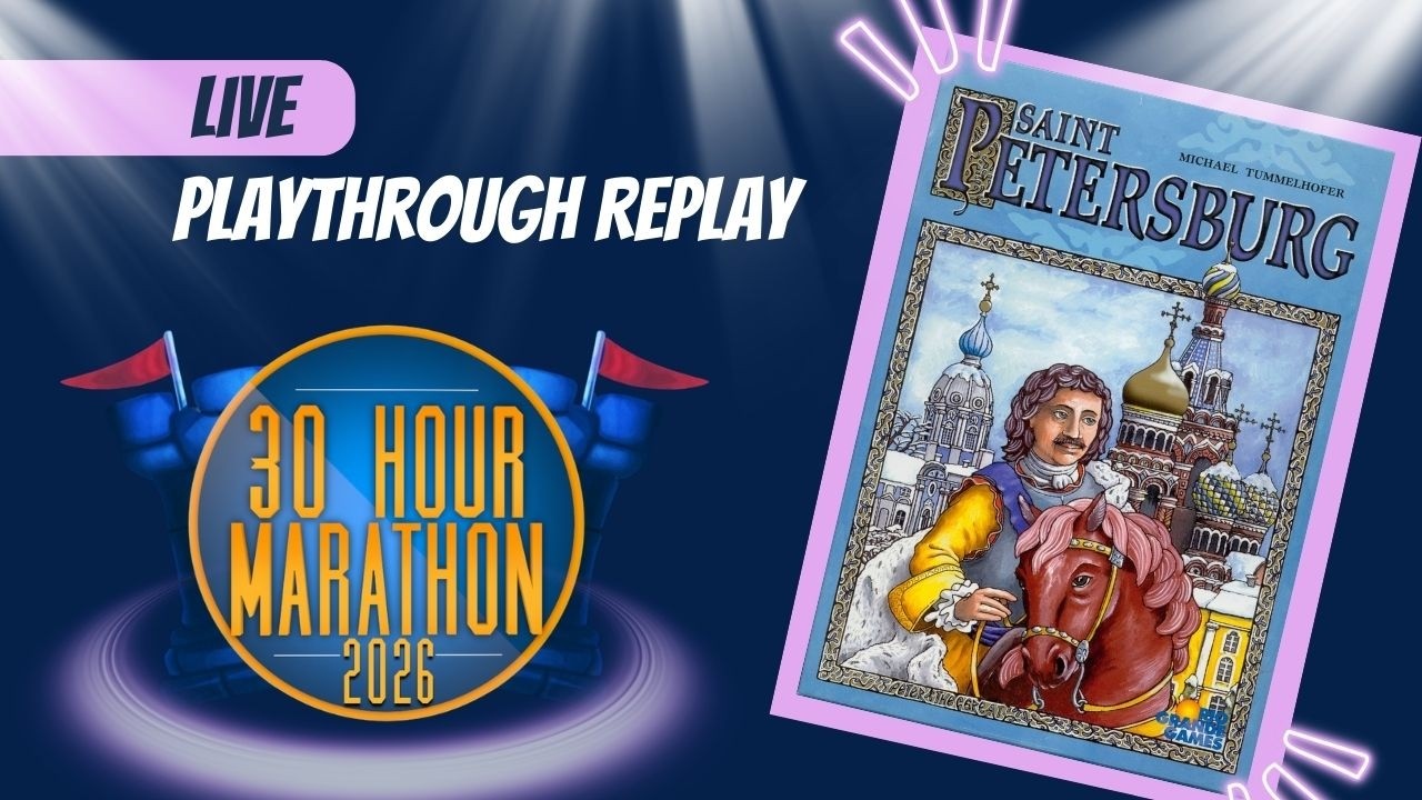 St Petersburg Live Replay - 30 Hour Marathon