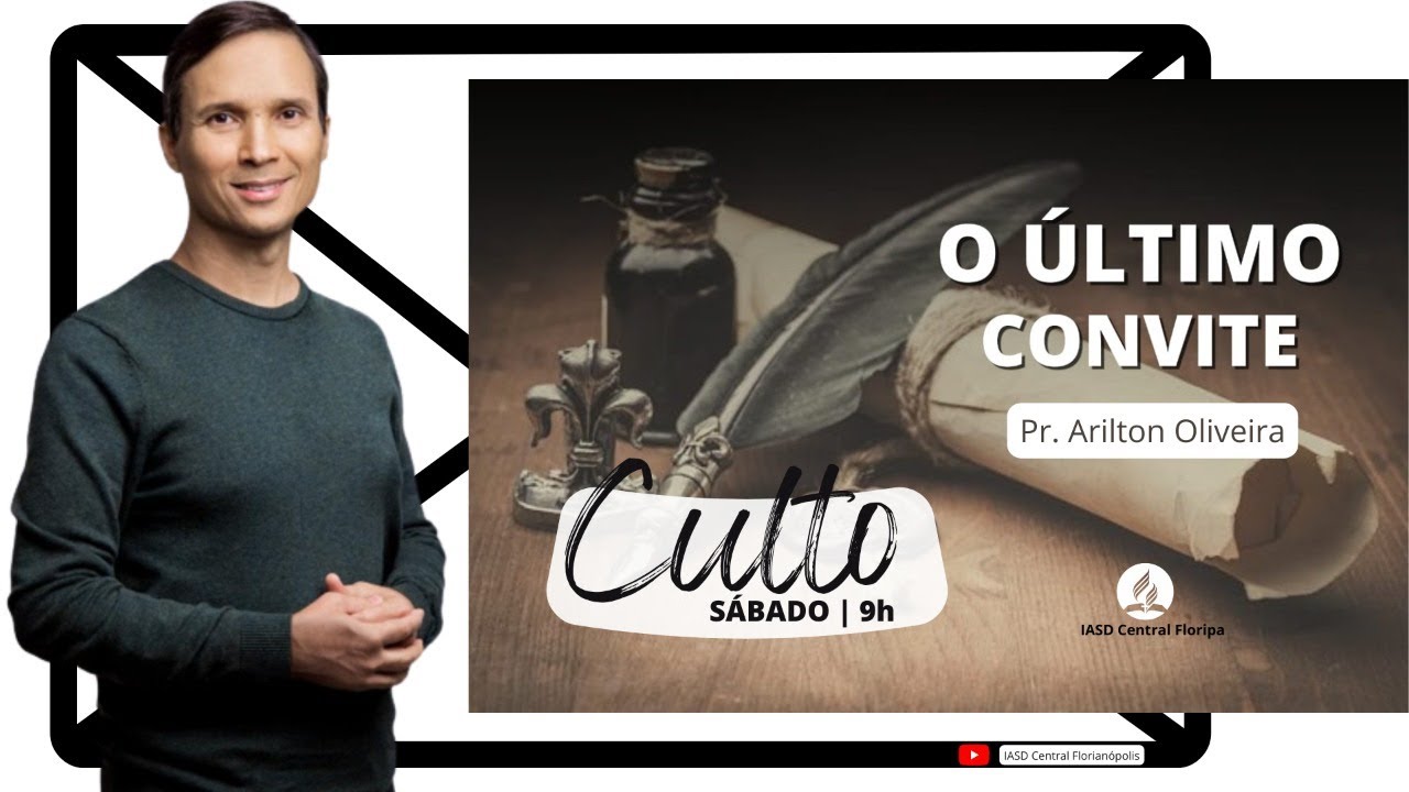 Pr. ARILTON OLIVEIRA | O ÚLTIMO CONVITE | CORTES DE SERMÃO  14.05.2022