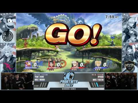 Frostbite 2017 Doubles WINNERS SEMIS - NRG | Nairo + TSM | Zero vs Ryuga + MVG | Salem