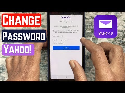 How To Change Yahoo Mail Password In Android Phone